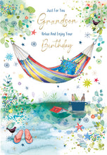 Load image into Gallery viewer, Grandson Birthday Card
