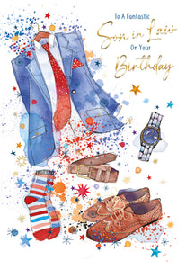 Son in Law Birthday Card