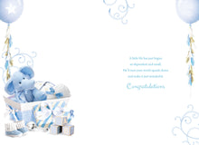 Load image into Gallery viewer, New Baby Boy - New Baby Card
