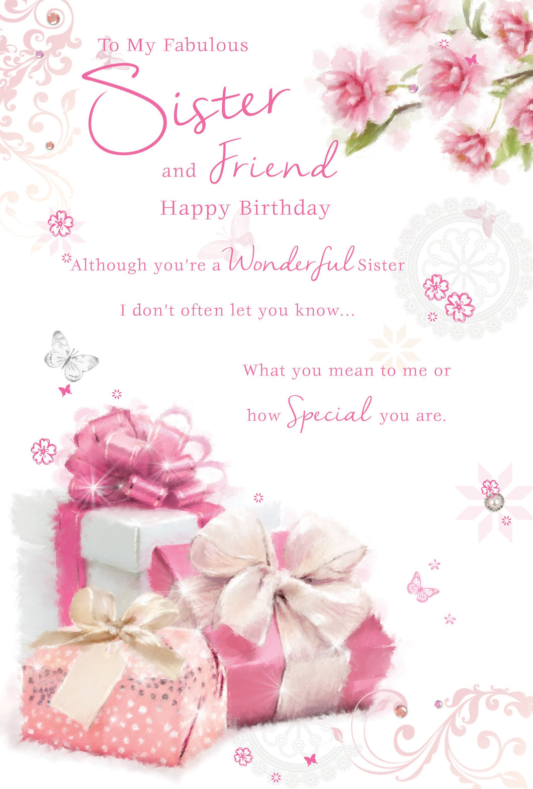 Sister Birthday Card - Birthday Wishes