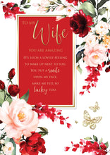 Load image into Gallery viewer, Wife Birthday Card - Greeting Card

