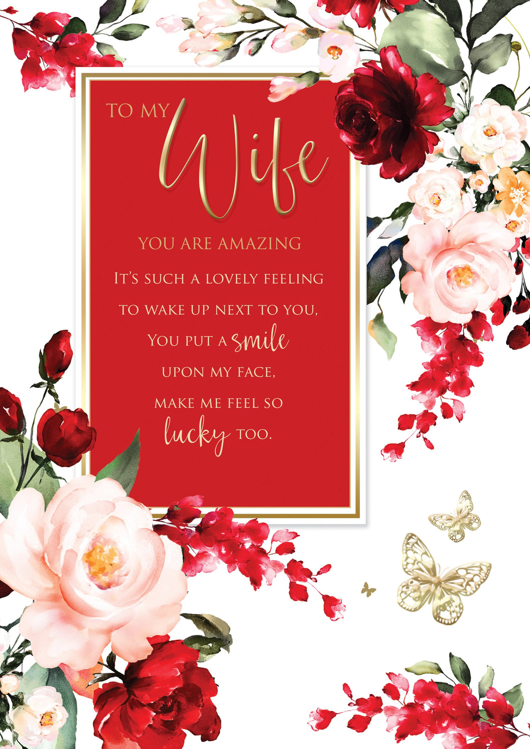 Wife Birthday Card - Greeting Card