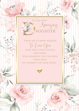 Daughter Birthday Card - Daughter Birthday Cards