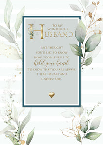 Husband Birthday Card - Greeting Cards