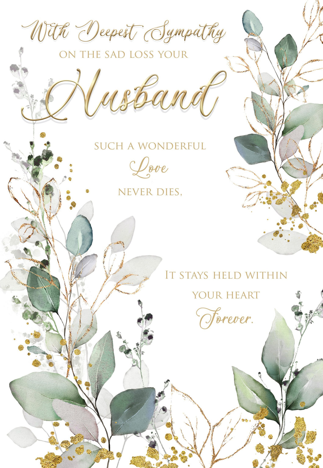 Loss of Husband - Sympathy Cards