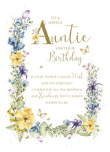 Load image into Gallery viewer, Auntie Birthday Card
