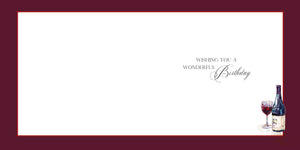 Gardening & Fine Wine Birthday Card - Birthday Card