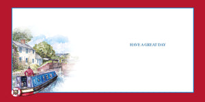 Canal Birthday Card - Birthday Card