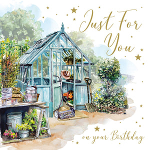 Gardening Happy Birthday Card