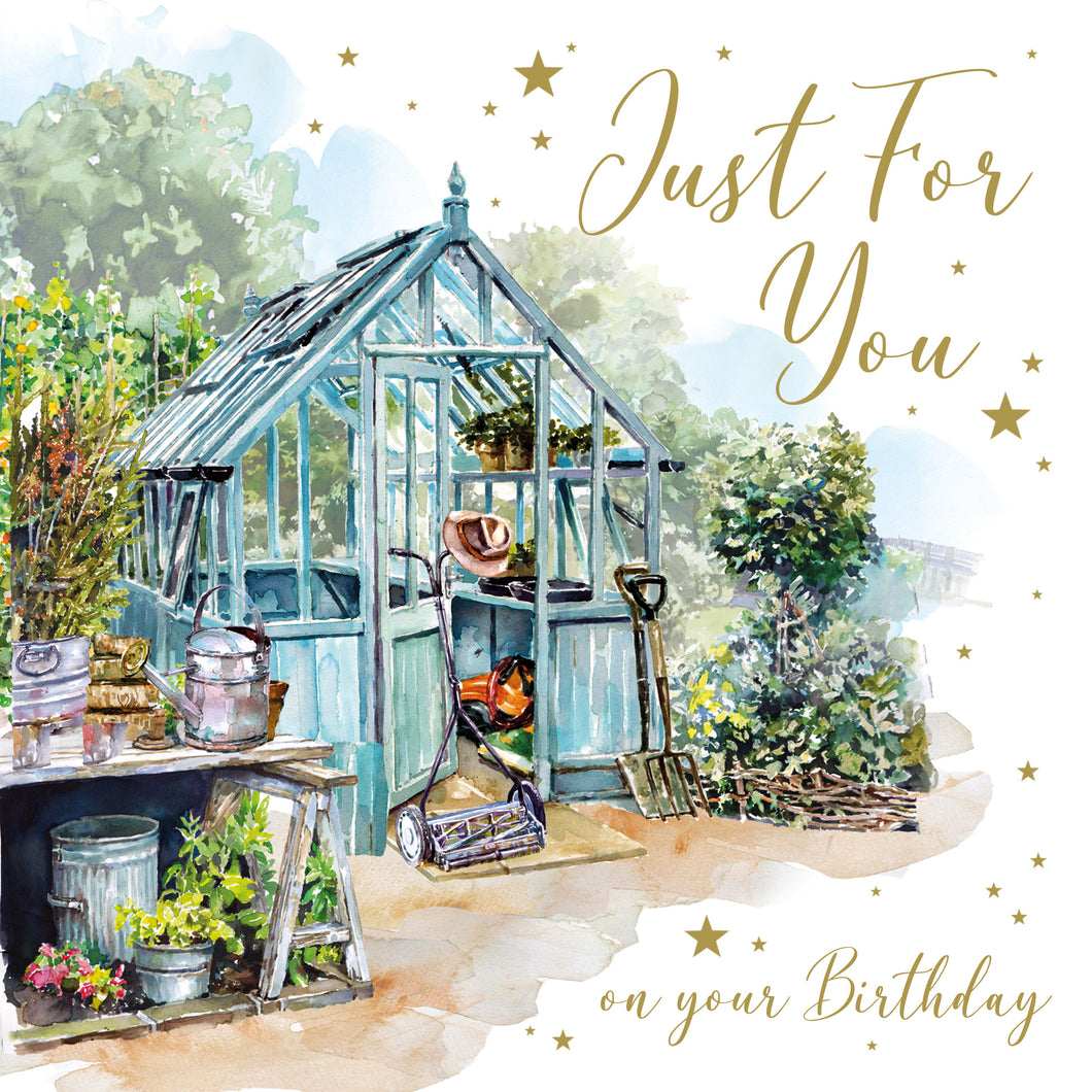 Gardening Happy Birthday Card