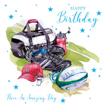 Load image into Gallery viewer, Rugby Happy Birthday Card
