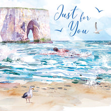 Load image into Gallery viewer, Sea Swimming Happy Birthday Card
