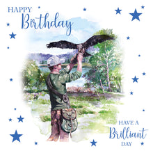 Load image into Gallery viewer, Bird of Prey Happy Birthday Card
