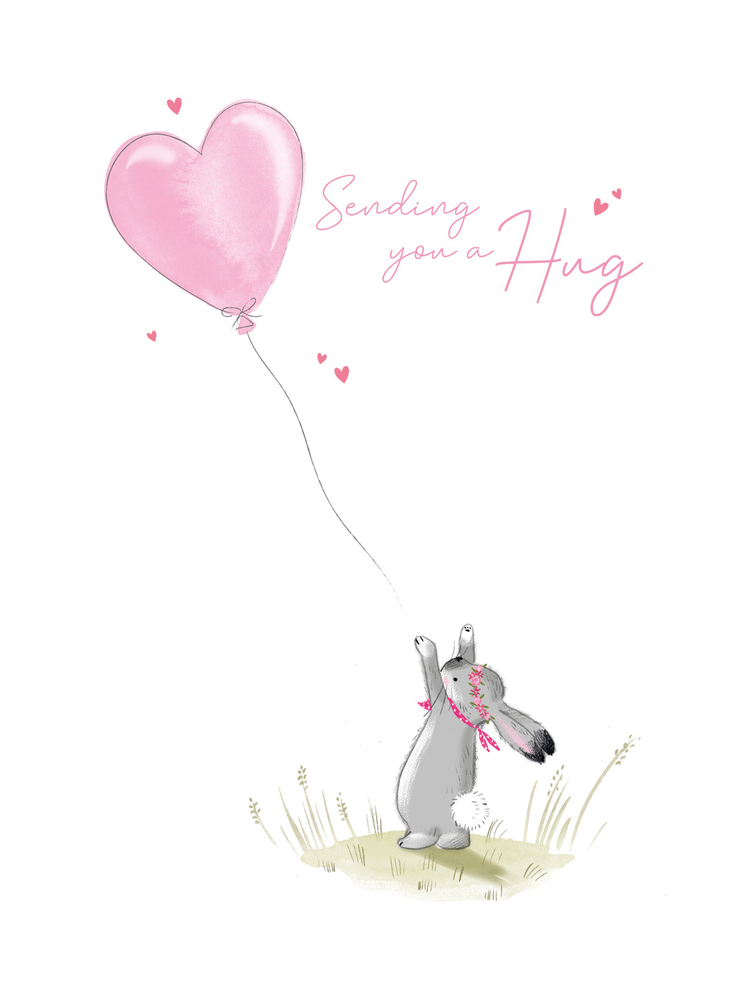 Sending You A Hug - Greeting Card