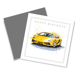 Mens Birthday - Lamborghini