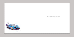Mens Birthday - Bugatti - Male Birthday Cards