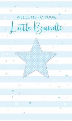 New Baby Boy Money Wallet - New Baby Card